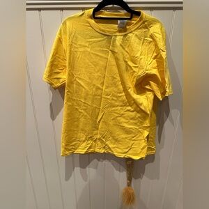 Three GILDAN Tee Shirt Orange Yellow Grey Custom Made Animal Dance Costu…